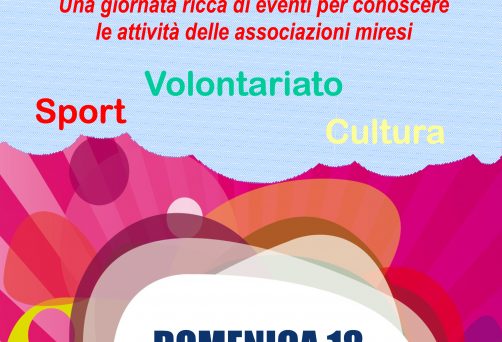 Festa delle Associazioni a Mira – 18 settembre 2016