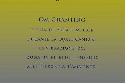 27 gennaio 2017, 20:30 – Sessione di OM Chanting con Luisa Dal Bianco