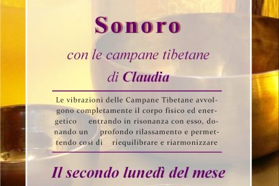 13 febbraio 2017, 20:30 – Massaggio sonoro con le ciotole tibetane di Claudia Pinton