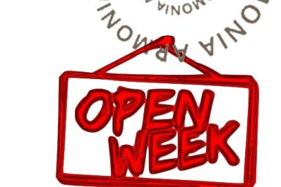 Dal 17 al 22 settembre 2018 – Open week in ARMONIA