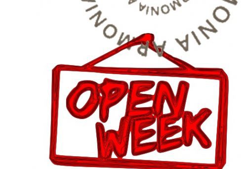 Dal 17 al 22 settembre 2018 – Open week in ARMONIA