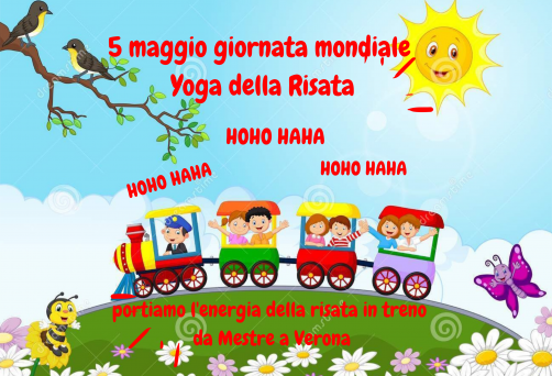 Segnalazione evento: Yoga della Risata in treno il 5 maggio 2019